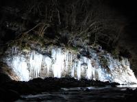 三十槌の氷柱